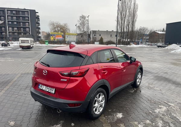 Mazda CX-3 cena 65000 przebieg: 158200, rok produkcji 2015 z Zamość małe 106